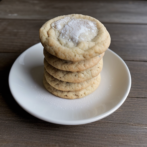 White Drop Cookie recipe image