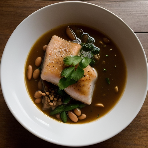 White Fish Filets in Bean Sauce recipe image