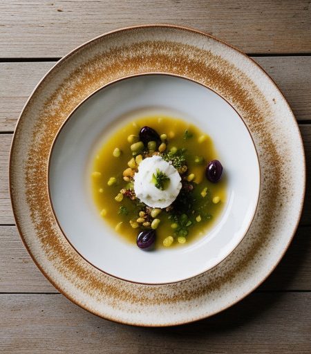 White Gazpacho With Almonds & Grapes recipe image