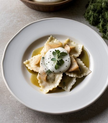 White Meat Ravioli recipe image