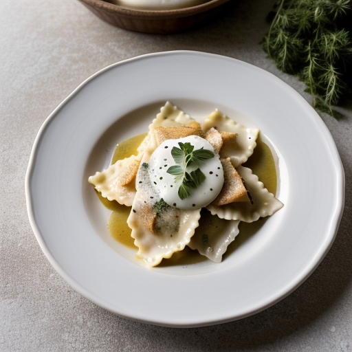 White Meat Ravioli recipe image