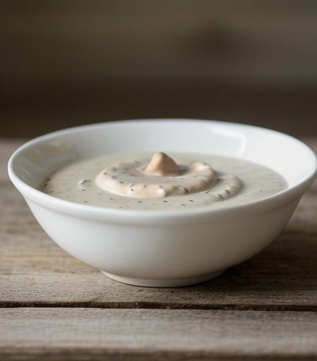 White Mushroom Sauce recipe image
