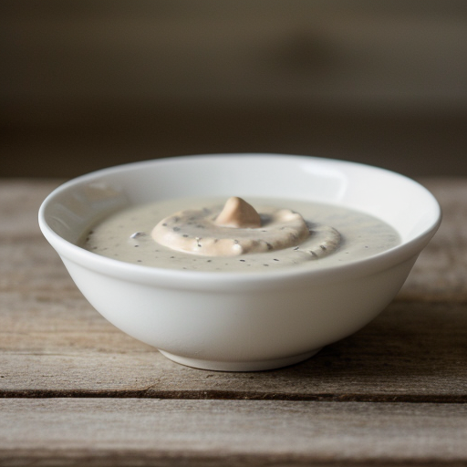 White Mushroom Sauce recipe image