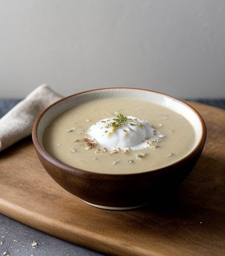 White Onion Soup (Irish recipe image