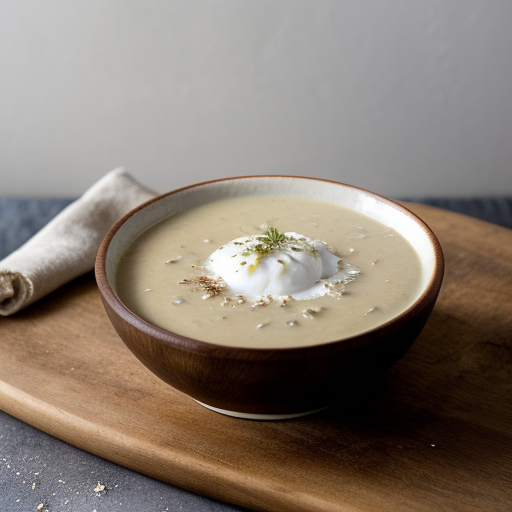 White Onion Soup (Irish recipe image