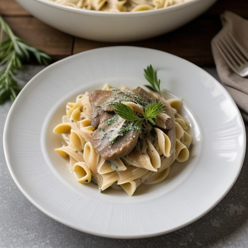 White Pasta From Hell recipe image