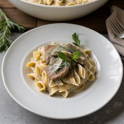 White Pasta From Hell recipe image