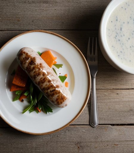 White Pork Sausage (Boudin Blanc De Liege recipe image