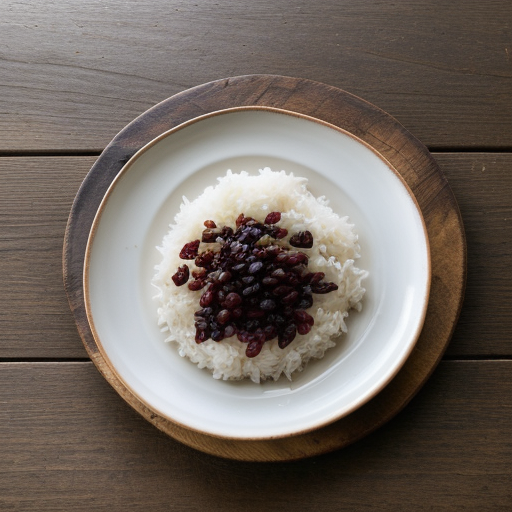 White Rice With Raisins recipe image