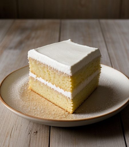 White Sour Milk Cake recipe image