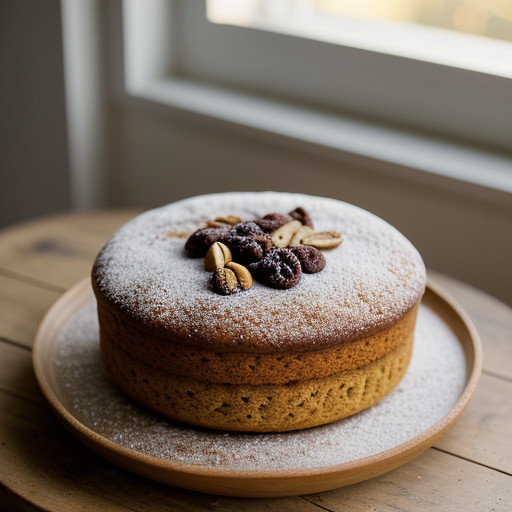 White-Wheat Fruit and Nut Coffeecake - Country Living recipe image