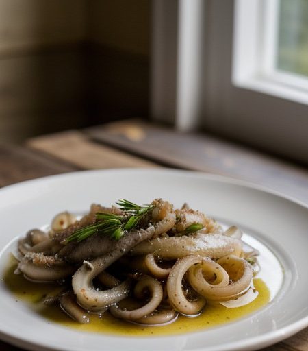 White Wine-Marinated Squid recipe image