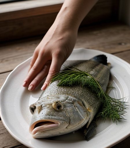 Whole Baked Fish With Dill recipe image