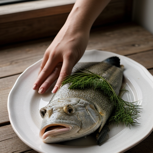 Whole Baked Fish With Dill recipe image