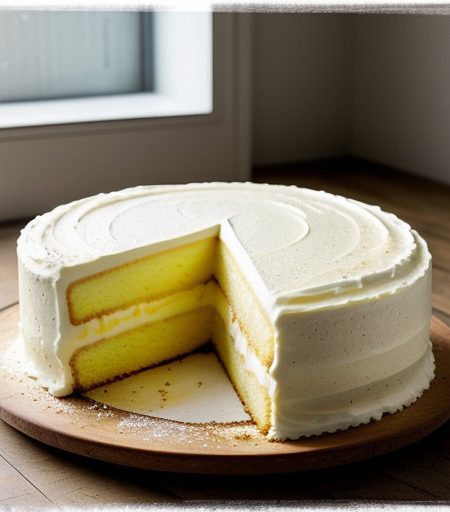 Whole-Egg Yellow Cake (Microwave recipe image