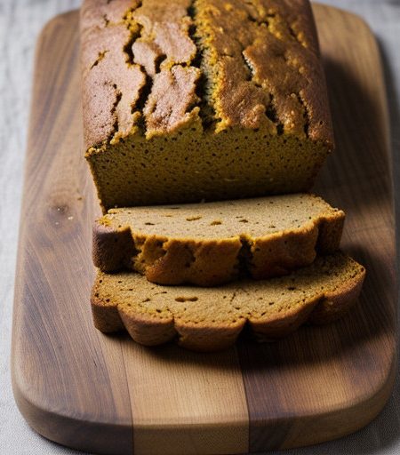 Whole Grain Pumpkin Bread recipe image