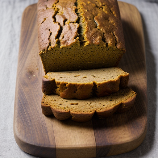 Whole Grain Pumpkin Bread recipe image