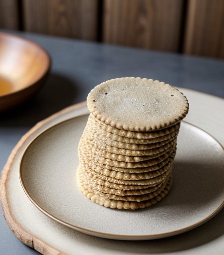 Whole Millet Crackers recipe image
