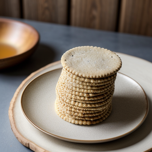 Whole Millet Crackers recipe image