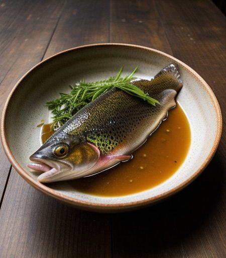 Whole Trout in Sweet & Sour Sauce recipe image