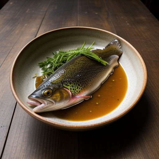 Whole Trout in Sweet & Sour Sauce recipe image