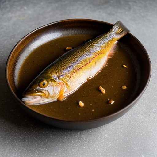 Whole Trout in Sweet and Sour Sauce recipe image