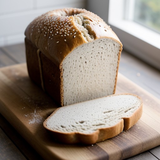 Whole-Wheat Bagel Bread recipe image