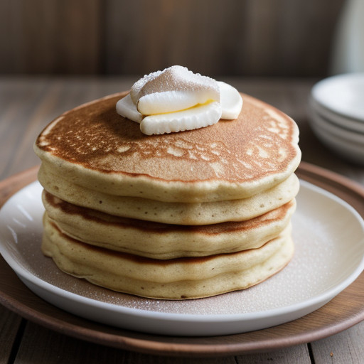Whole Wheat Buttermilk Pancakes recipe image