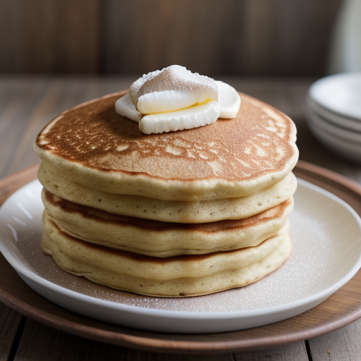 Whole Wheat Buttermilk Pancakes recipe image