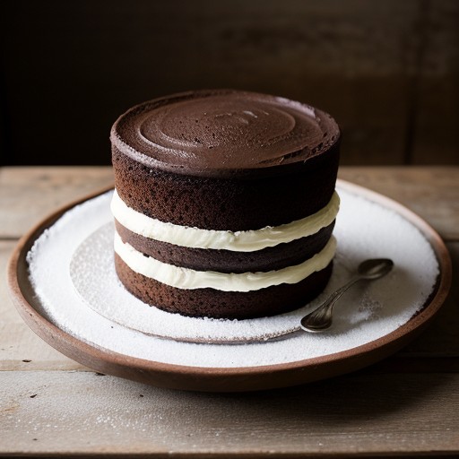 Whole Wheat Chocolate Cake recipe image
