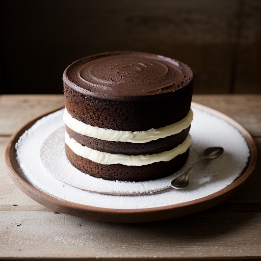 Whole Wheat Chocolate Cake recipe image