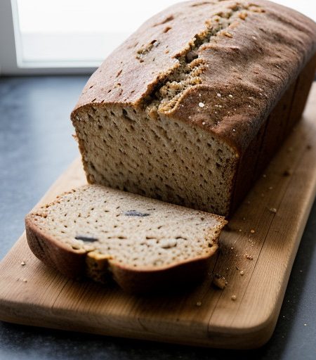 Whole Wheat Cranberry Bran Bread recipe image