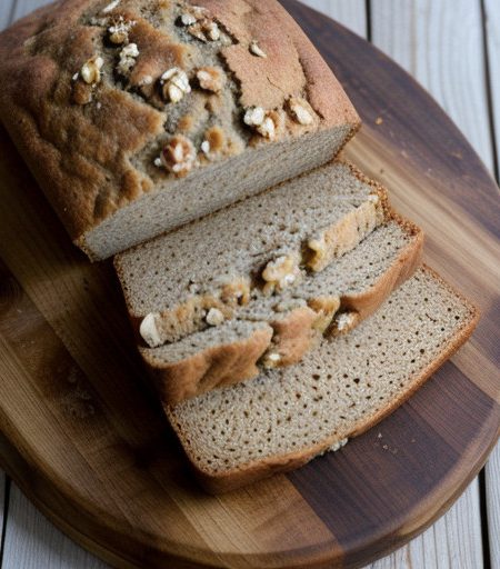 Whole Wheat Honey-Walnut Bread - Pan-1 recipe image