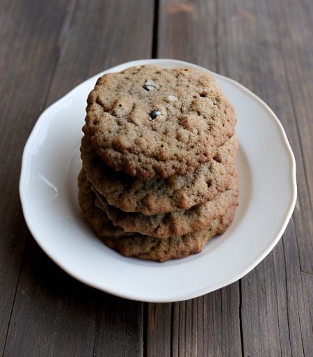 Whole-Wheat Oatmeal Cookies recipe image