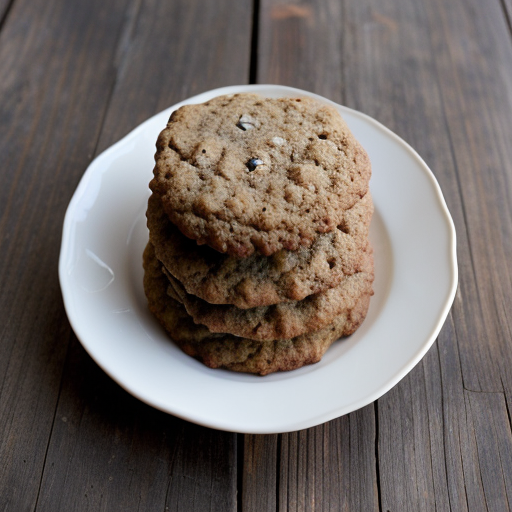 Whole-Wheat Oatmeal Cookies recipe image