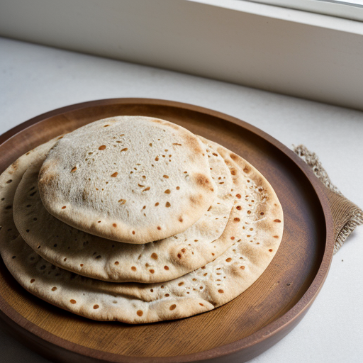 Whole Wheat Pita Bread recipe image