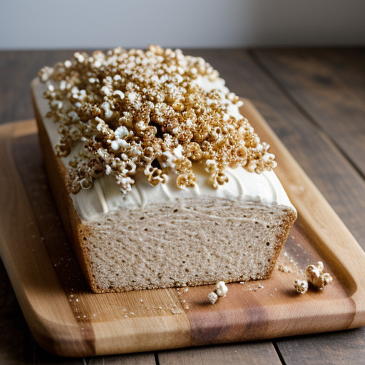 Whole Wheat Popcorn Bread recipe image