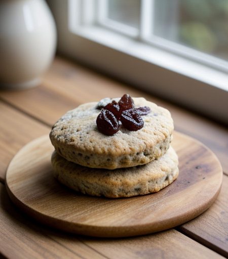 Whole Wheat Raisin Scones recipe image
