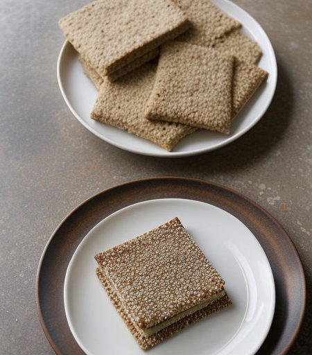 Whole Wheat Sesame Crackers recipe image