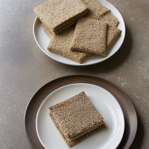 Whole Wheat Sesame Crackers recipe image