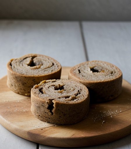 Whole Wheat/Pecan Rolls recipe image