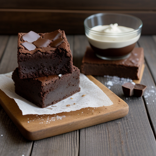 Wickedly Rich Double Fudge Brownies recipe image