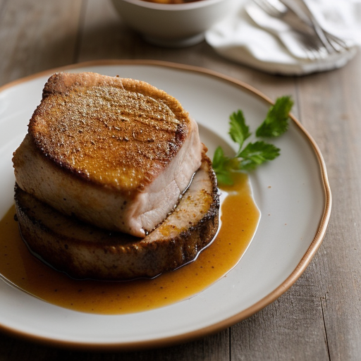 Wieprzowina W Smietanie (Baked Pork Chops In recipe image