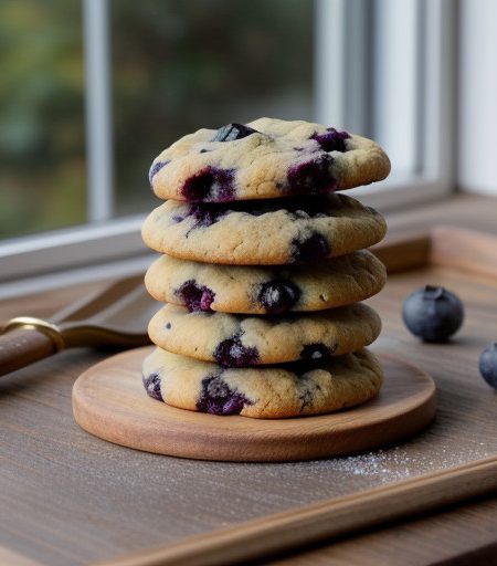 Wild Blueberry Cookies recipe image