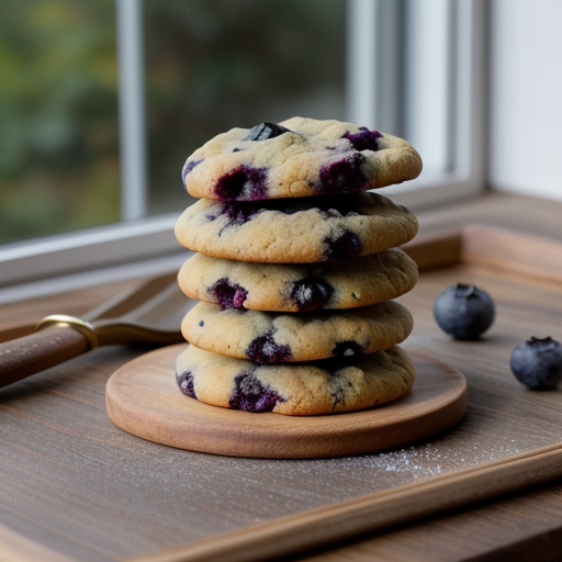 Wild Blueberry Cookies recipe image