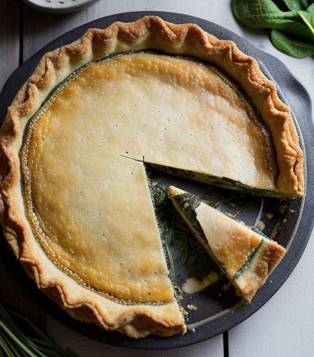 Wild Herb Tart recipe image