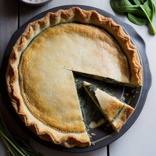 Wild Herb Tart recipe image