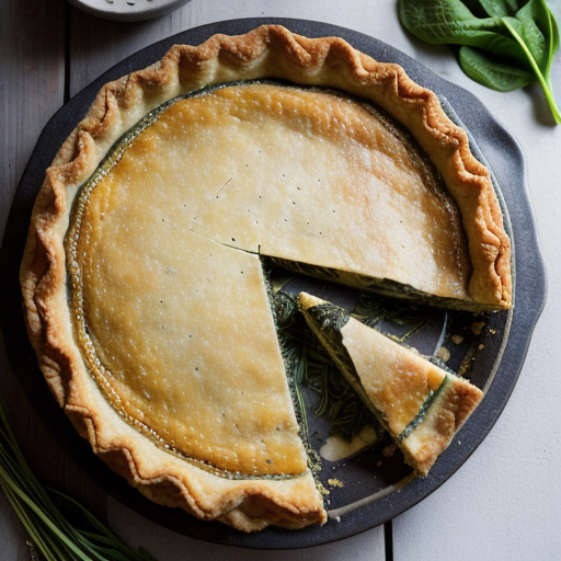 Wild Herb Tart recipe image