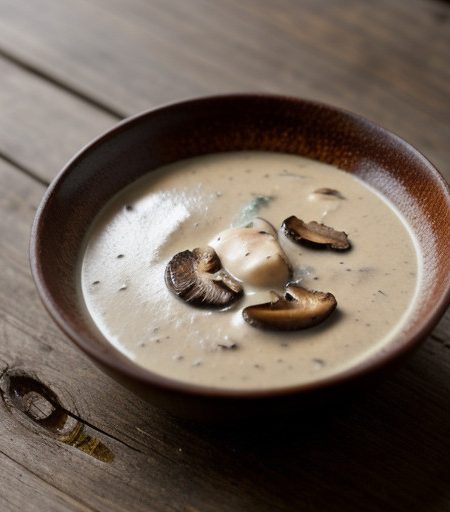 Wild Mushroom-Ancho Sauce recipe image
