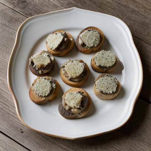 Wild Mushroom Crostini - Martha Stewart Livin recipe image